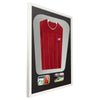 Vivarti DIY Tapered 3D Mounted+ Double Aperture Sports Shirt Display White Frame