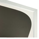 Vivarti DIY Tapered 3D Mounted+ Double Aperture Sports Shirt Display White Frame-24