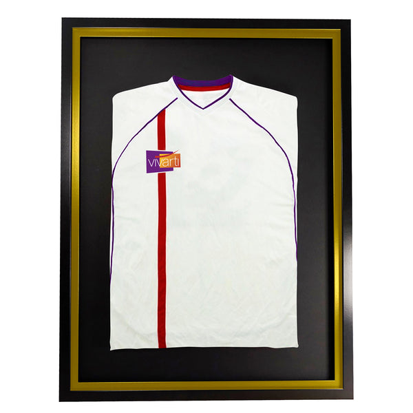 Vivarti DIY Sports Shirt Display Standard Gloss Black Frame