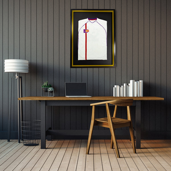 Vivarti DIY Sports Shirt Display Standard Gloss Black Frame