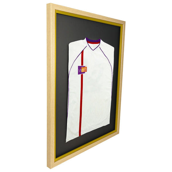 Vivarti DIY Sports Shirt Display Standard Oak Frame