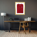 Vivarti DIY Sports Shirt Display Standard Oak Frame-51