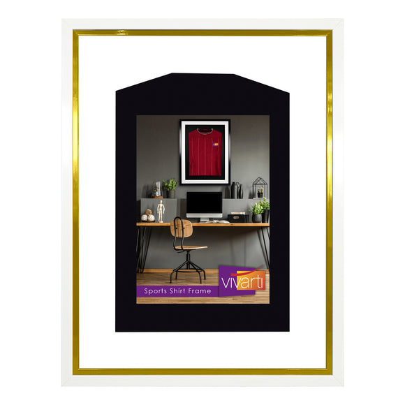 Vivarti DIY Sports Shirt Display Standard White Frame