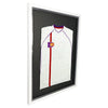 Vivarti DIY Sports Shirt Display Standard Gloss White Frame