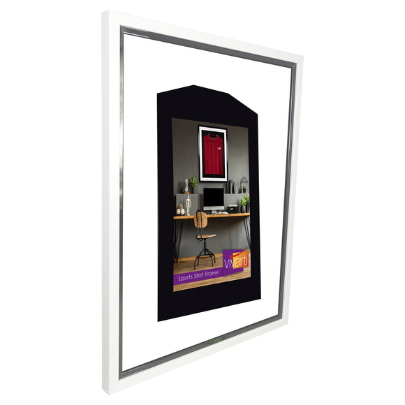 Vivarti DIY Sports Shirt Display Standard White Frame