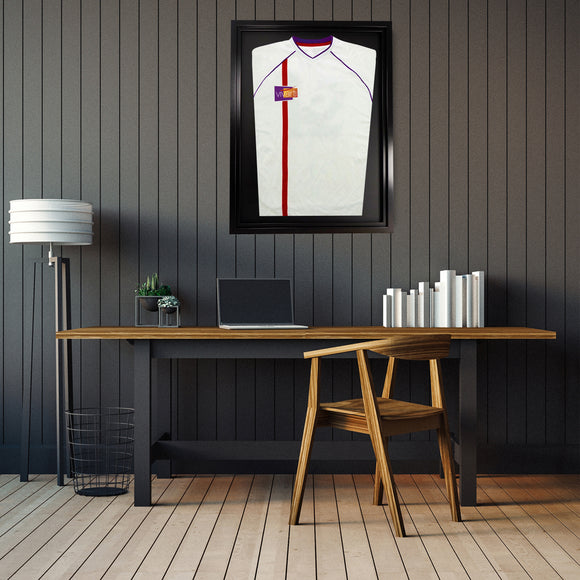 Vivarti DIY Tapered Standard Sports Shirt Display Gloss Black Frame