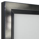 Vivarti DIY Tapered Sleeve 3D Mounted + Double Aperture Sports Shirt Display Gloss Black Frame-23