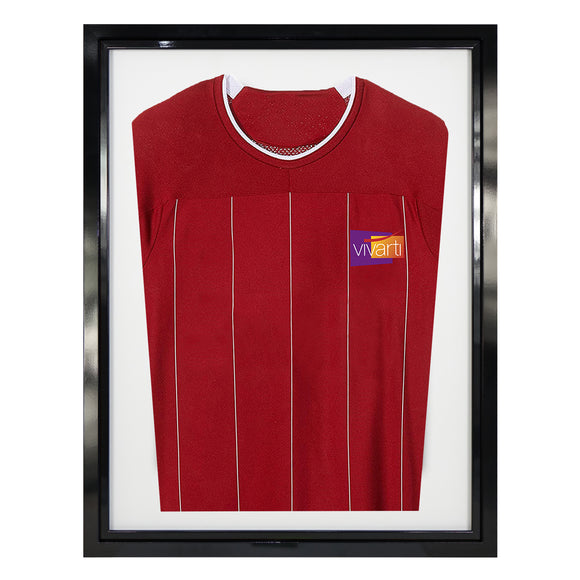 Vivarti DIY Tapered Standard Sports Shirt Display Gloss Black Frame