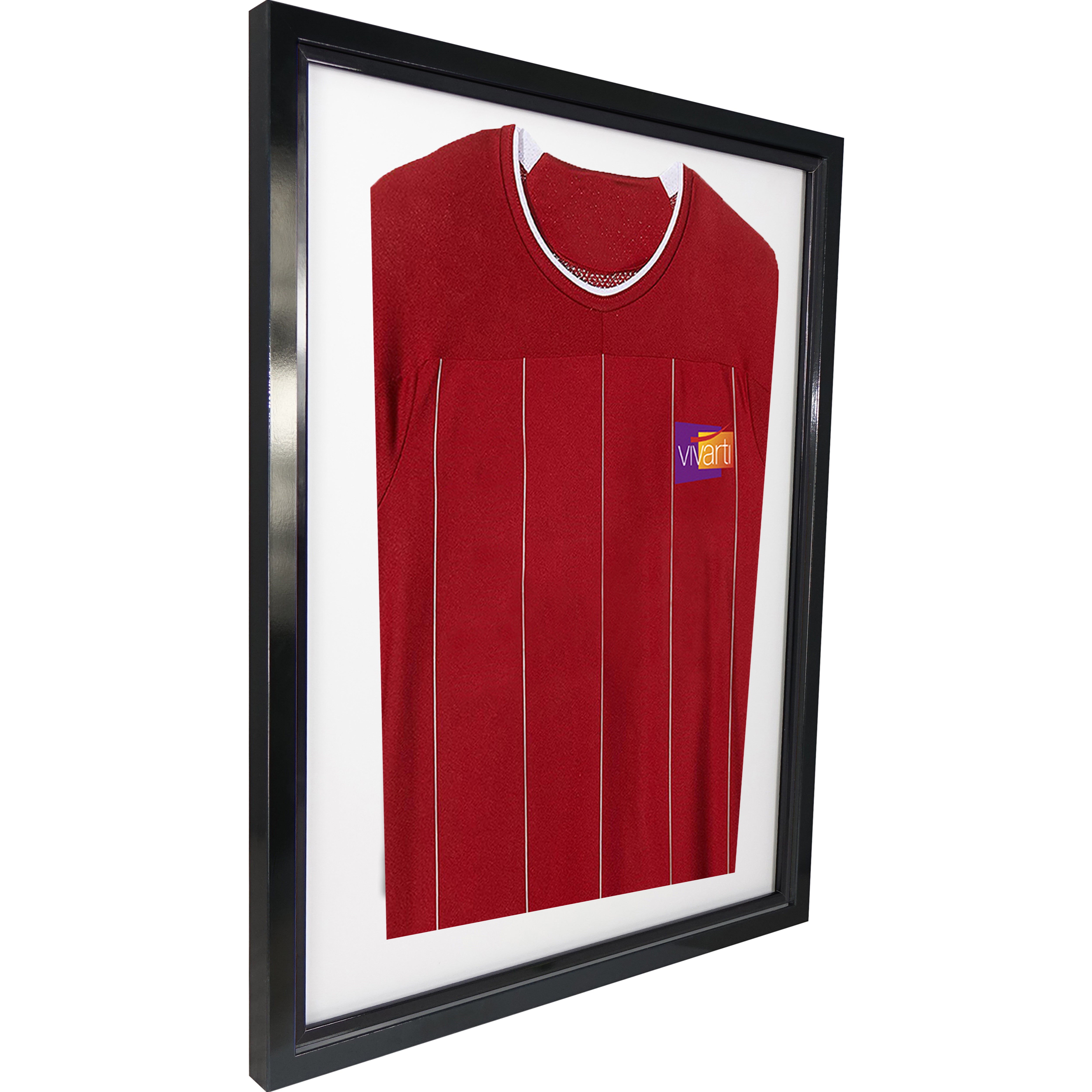 Vivarti DIY Tapered Standard Sports Shirt Display Black Frame