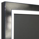 Vivarti DIY Tapered Sleeve 3D Mounted + Double Aperture Sports Shirt Display Gloss Black Frame-24