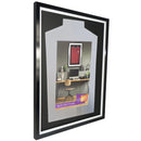 Vivarti DIY Tapered Standard Sports Shirt Display Gloss Black Frame-20