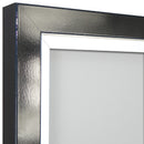 Vivarti DIY Tapered Standard Sports Shirt Display Gloss Black Frame-21