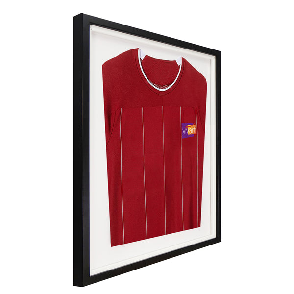 Vivarti DIY Tapered Sleeve Standard Sports Shirt Display Gloss Black Frame