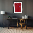 Vivarti DIY Tapered Sleeve Standard Sports Shirt Display Gloss Black Frame-12