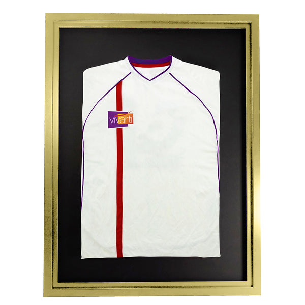 Vivarti DIY Sports Shirt Display Standard Gold Frame