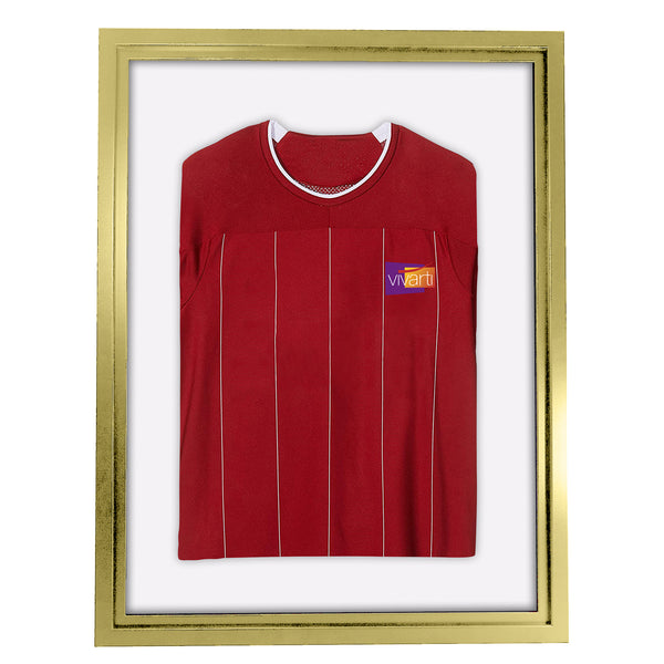 Vivarti DIY Sports Shirt Display Standard Gold Frame