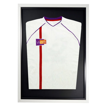 Vivarti DIY Tapered Standard Sports Shirt Display  Gloss White Frame