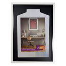 Vivarti DIY Tapered Standard Sports Shirt Display White Frame-15