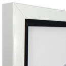 Vivarti DIY Tapered Sleeve Standard Sports Shirt Display Gloss White Frame-22