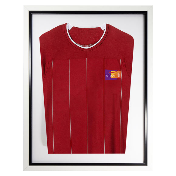 Vivarti DIY Tapered Standard Sports Shirt Display  Gloss White Frame
