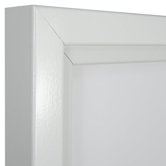 Vivarti DIY Tapered Sleeve 3D Mounted + Double Aperture Sports Shirt Display White Frame