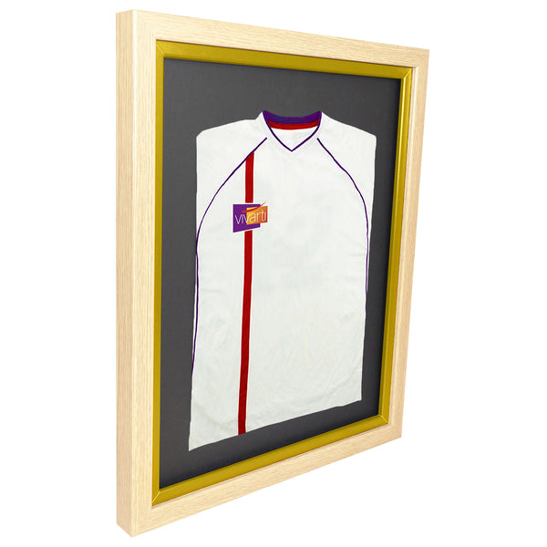 Vivarti DIY Sports Shirt Display Standard Oak Frame