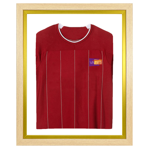 Vivarti DIY Sports Shirt Display Standard Oak Frame