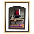 Vivarti DIY Sports Shirt Display Standard Oak Frame-79