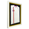 Vivarti DIY Sports Shirt Display Standard Gloss White Frame