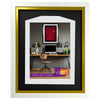 Vivarti DIY Sports Shirt Display Standard Gloss White Frame