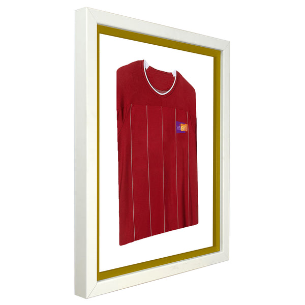 Vivarti DIY Sports Shirt Display Standard Gloss White Frame