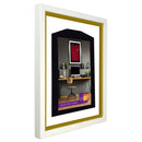 Vivarti DIY Sports Shirt Display Standard Gloss White Frame-56