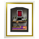 Vivarti DIY Sports Shirt Display Standard White Frame-57