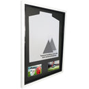 Vivarti DIY Tapered Sleeve 3D Mounted + Double Aperture Sports Shirt Display White Frame-19