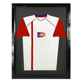 Vivarti DIY Tapered Sleeve Standard Sports Shirt Display Gloss Black Frame