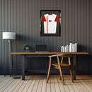 Vivarti DIY Tapered Sleeve Standard Sports Shirt Display Black Frame-12