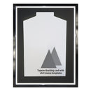 Vivarti DIY Tapered Sleeve Standard Sports Shirt Display Gloss Black Frame-15