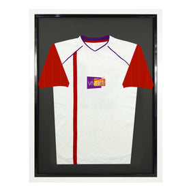 Vivarti DIY Tapered Sleeve Standard Sports Shirt Display Gloss White Frame