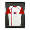 Vivarti DIY Tapered Sleeve Standard Sports Shirt Display White Frame