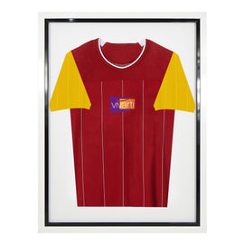 Vivarti DIY Tapered Sleeve Standard Sports Shirt Display Gloss White Frame - 0