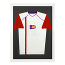 Vivarti DIY Tapered Sleeve Standard Sports Shirt Display Gloss White Frame-3