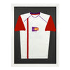 Vivarti DIY Tapered Sleeve Standard Sports Shirt Display White Frame