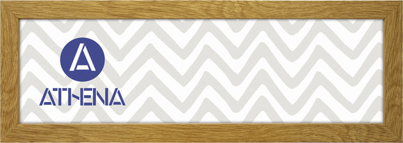 Athena thin Oak Block Premium Wood Picture Frame