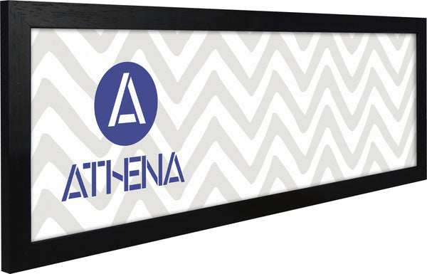 Athena Black Woodgrain Thin Premium Wood Picture Frame