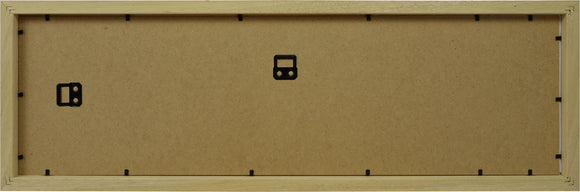 Athena White Woodgrain Block Thin Premium Wood Picture Frame