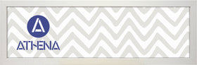 Athena White Woodgrain Block Thin Premium Wood Picture Frame