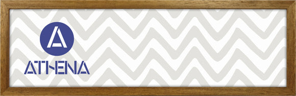 Athena Honey Oak Thin Premium Wood Picture Frame
