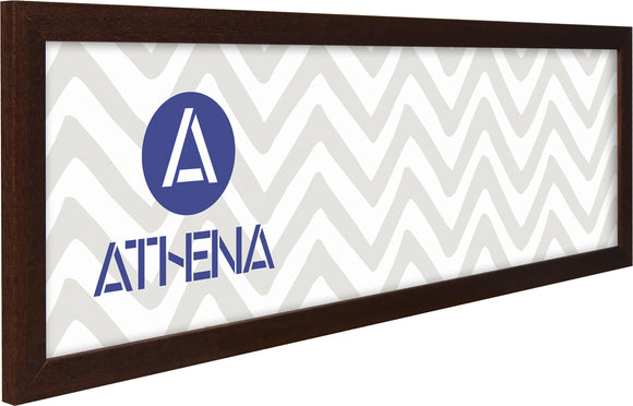 Athena Dark Mahogany Thin Premium Wood Picture Frame