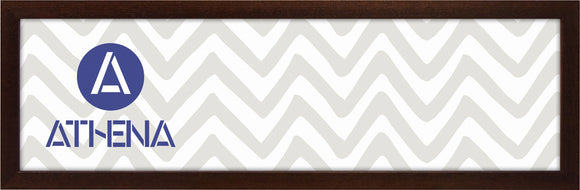 Athena Dark Mahogany Thin Premium Wood Picture Frame