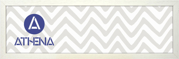 Athena White Woodgrain Thin Premium Wood Picture Frame